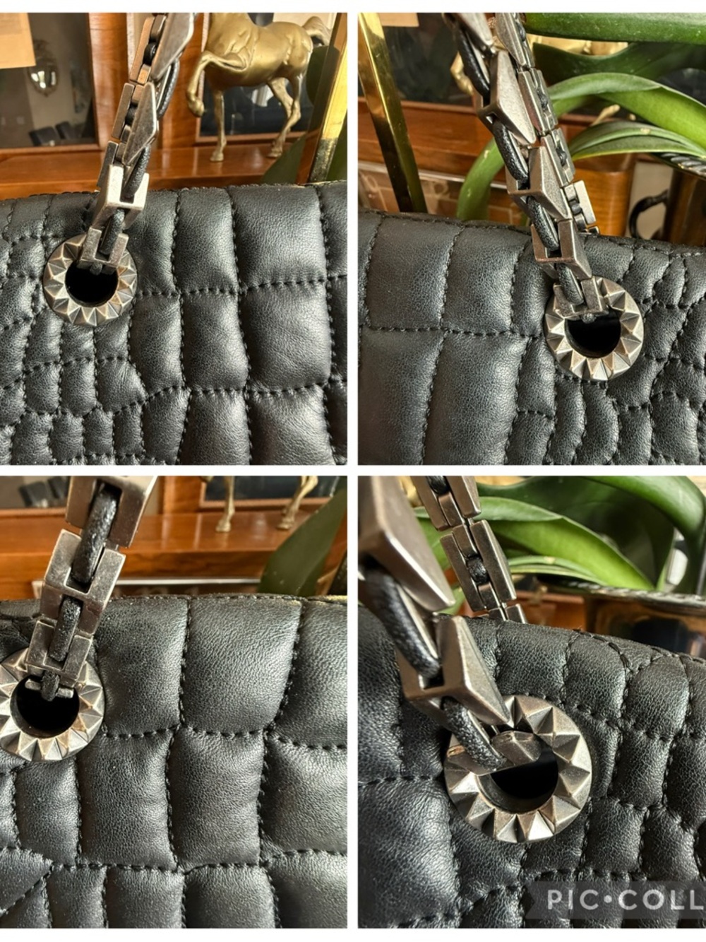🩷❤️Stunning Lanvin Quilted Lambskin Leather Maxi XL Single Flap Bag❤️🩷 - Picture 7 of 15